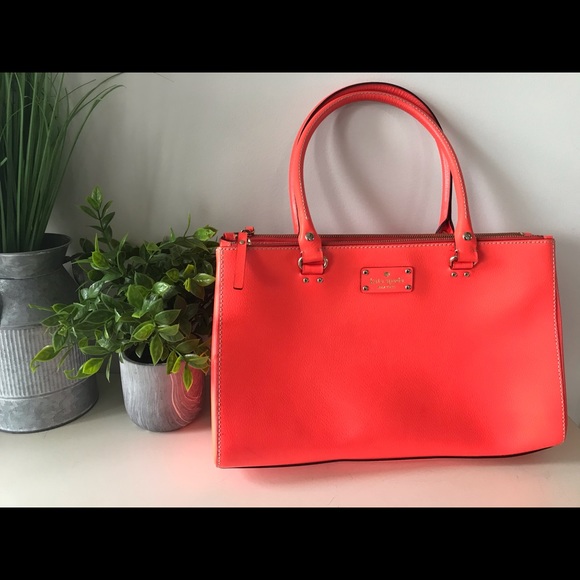 KATE SPADE NY Orange Tote - Picture 2 of 10